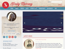 Tablet Screenshot of kirstymurray.com